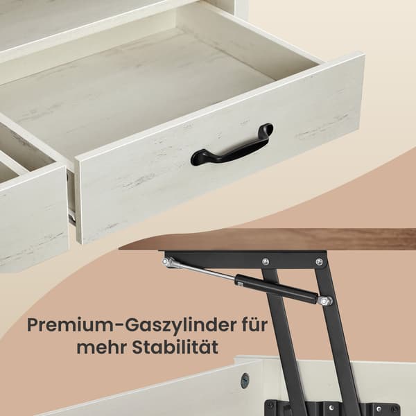 Sofabord, stuebord, gascylinder