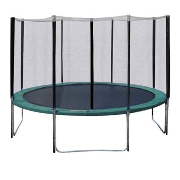 Trampoliini 426 cm Vihreä Teräs