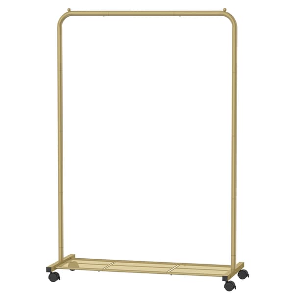 Klesstativ 40,5x91x158 cm Gull Stål