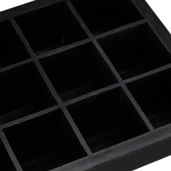 Isbricka, 3,5x19,5x12,5 cm, Svart, Silikon, Kodustaar