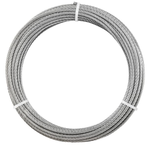Wire Rope Kit, 3,2 mm x 12,2 m, Rustfrit stål, Stål, Haverankesystem