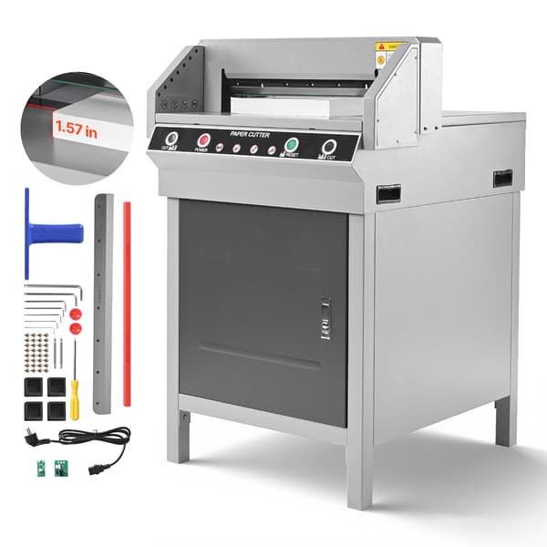 Elektrisk papirkutter, 650x770x1010 mm, Metal