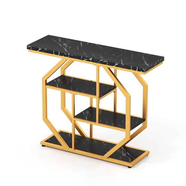 Konsolbord, 100,3x30,5x81,3 cm, Sort , Star