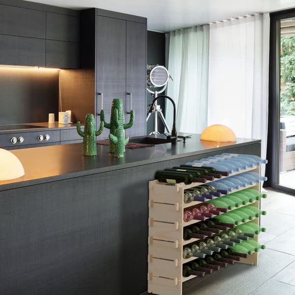 Vinreol, Udvidelig, Lys brun, Træ, Kodustaar