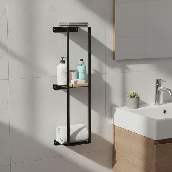 Handdukshållare Väggmonterad Metall, Kodustaar
