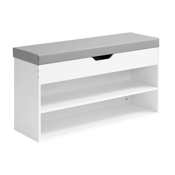 Skobenk 30x80x44 cm Hvit
