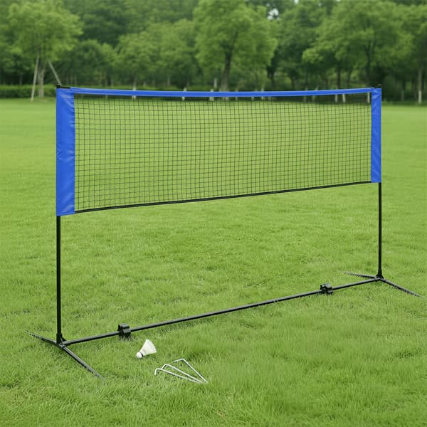 Badminton-nät, 400x103 cm, Blå