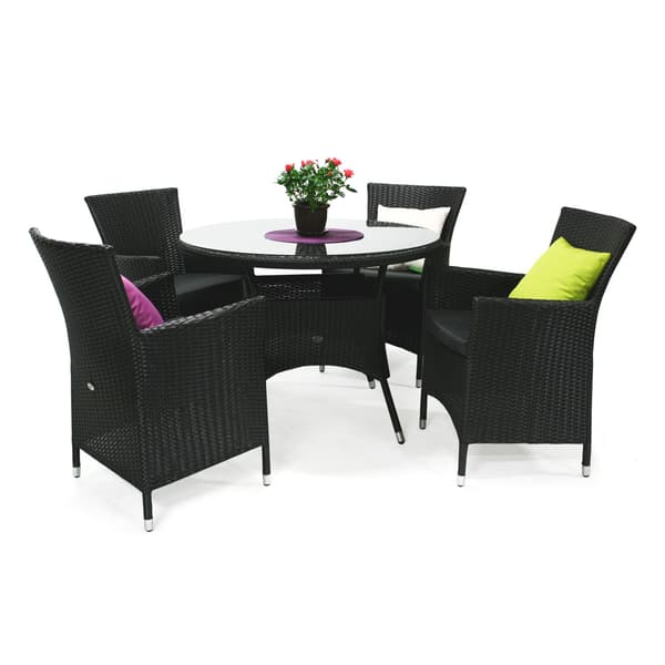 Tuoli WICKER-1 61x58x86 cm musta