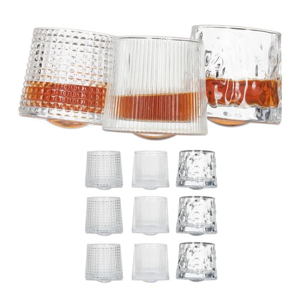 Whiskyglas Set, 7,5x8 cm, Transparent, Glas, Kodustaar