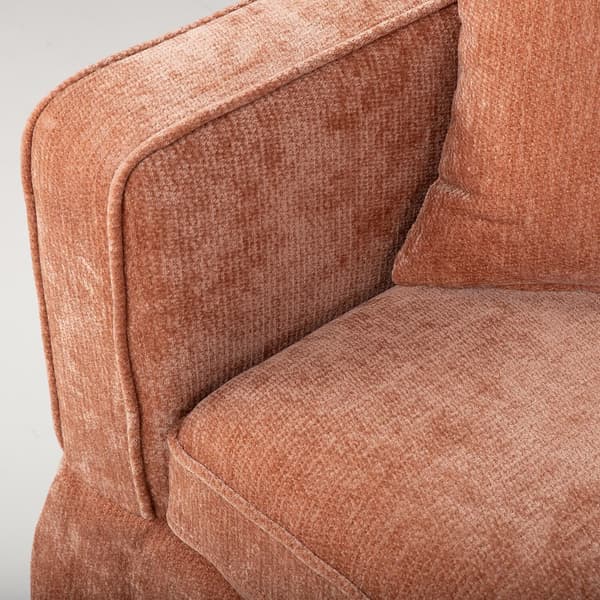 Soffa SIENNA 3-sits 215x87xH80cm, orange