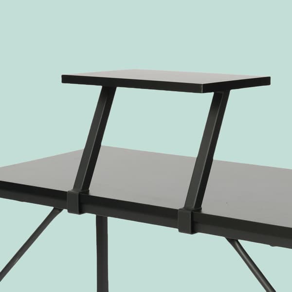 Skrivebord, 75x80x40 cm, Sort, Kodustaar