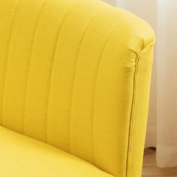Sofa 117x56,5x77 cm Gul Linned