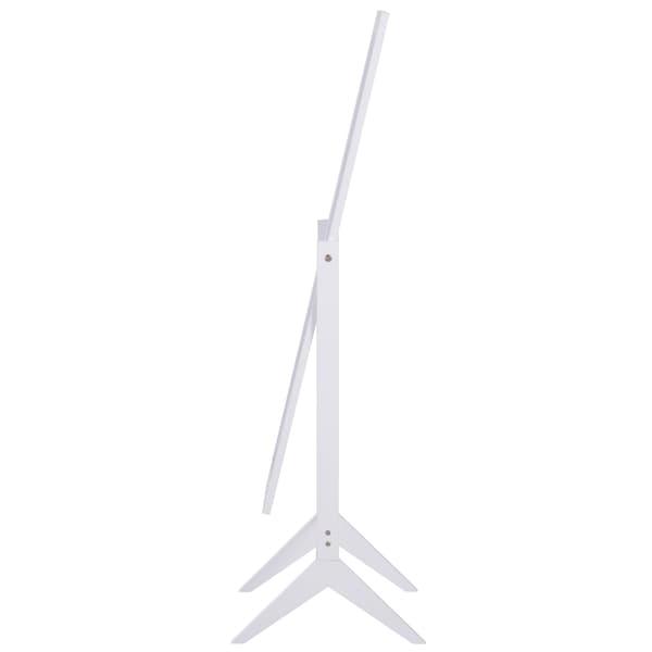 Helkroppsspegel 47x46x148 cm Vit MDF