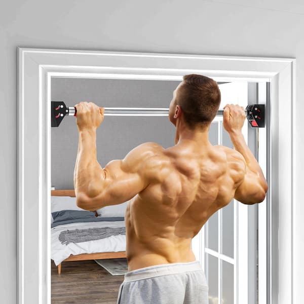 Pull-Up Bar, 75-92x10x7 cm, Svart, Stål