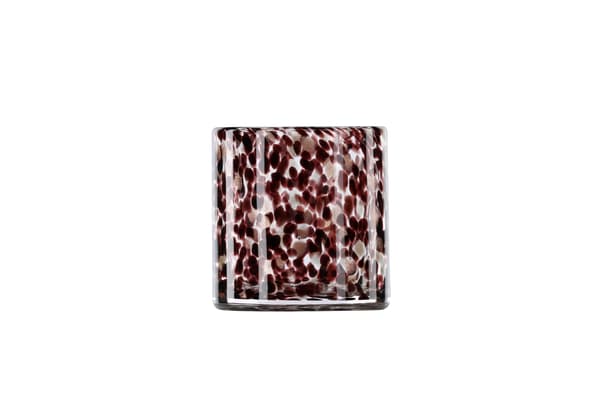 Lanterne Glora 12x12 cm Sort, glas