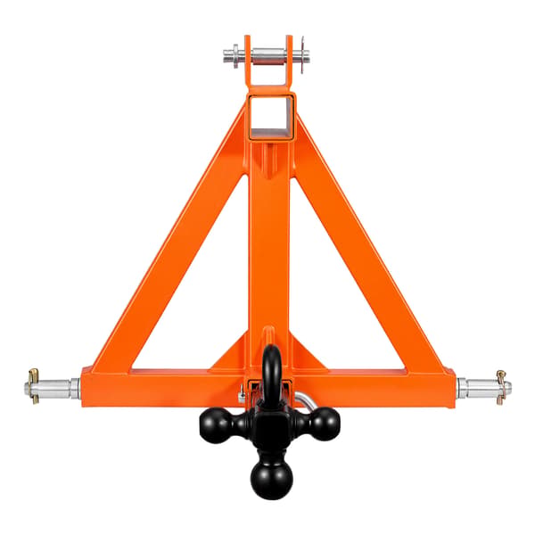 Trailertræk 550x165x545 mm Orange Stål