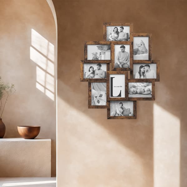 Fotopresentationsram, 60x49,3 cm, Brun