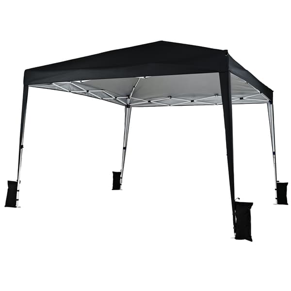 Udendørs Pavillon 300x300x247-267 cm sort