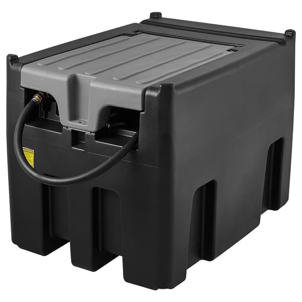 Diesel overførselstank 104x72x73,5 cm sort, polyethylen
