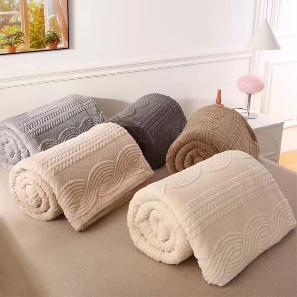 Peitto 200x230 cm Beige Polyesteri