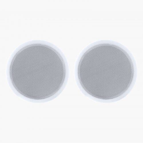 Bluetooth takhögtalare 1 par 203,2 mm med förstärkare vit