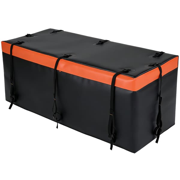 Bagageboks 566L 148x61x61 cm orange/sort