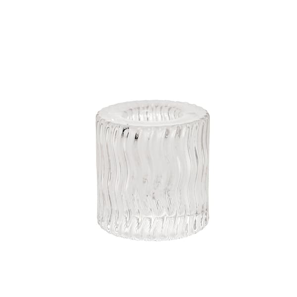 Ljuslykta 5x5 cm Glas, Gelsa