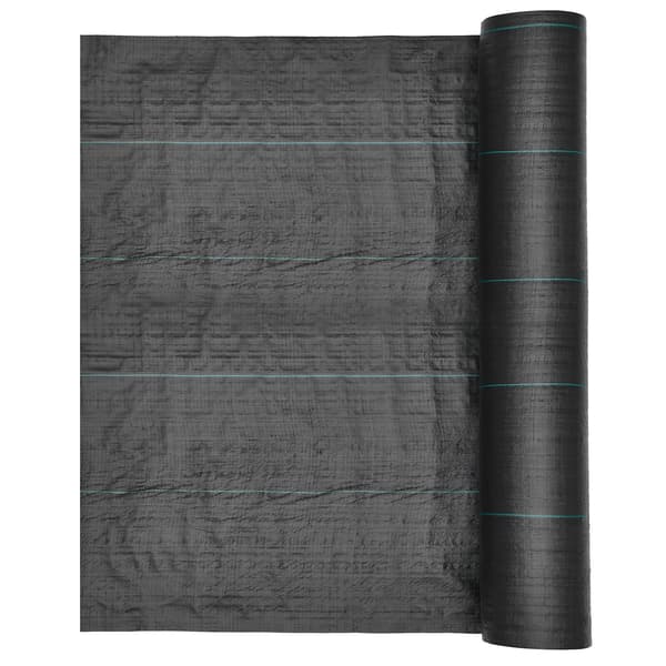 Ukedækningsstof 400x3510 cm Sort Polypropylen