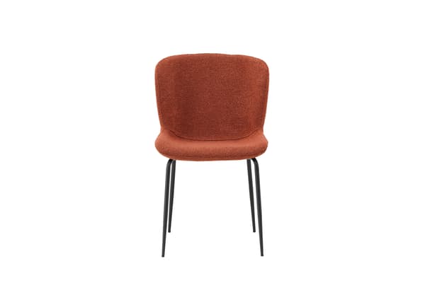 Spisebordsstol Modesto 48x51 cm Rød, Bouclé