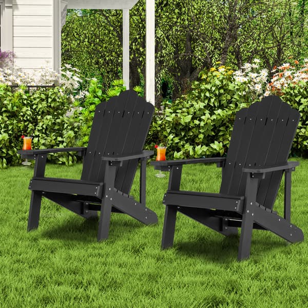 Adirondack havestole 2 stk 85x77x94 cm navy