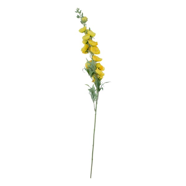 Kunstig Blomst Alcea Dobbelt 90 cm Mix plastik