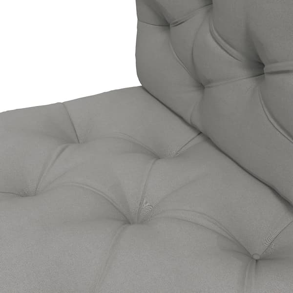 Sittdyna 120x80x12 cm Grå Polyester