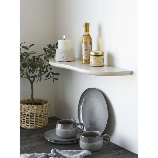 Seinähylly, Botta, beige, MDF-levy