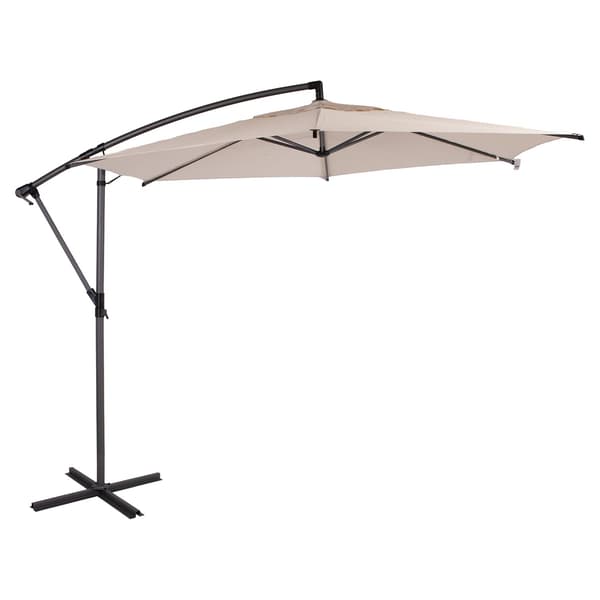 Parasol Malta 300 cm beige teräs