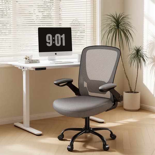 Toimistotuoli, 64x64x99 cm, harmaa, ergonominen