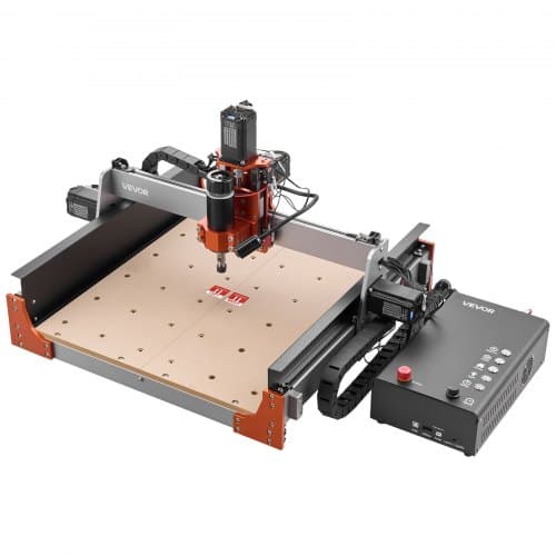 CNC-fräsmaskin 400x400x95 mm, trägravyr, fräsmaskin