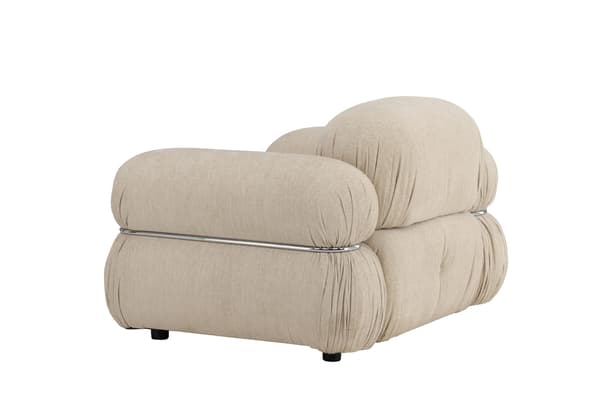 Nojatuoli Mika Beige Metalli
