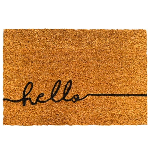 Dörrmatta i kokosfiber Välkommen, Kodustaar