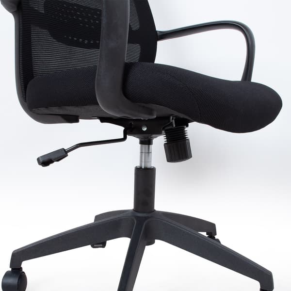 Kontorstol CIRO 60x61x96-104 cm Sort