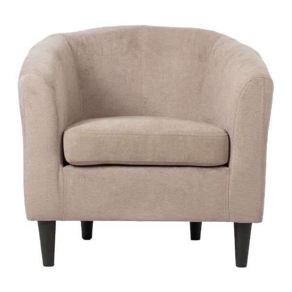 Lænestol WESTER 76x68,5x74 cm taupe stof
