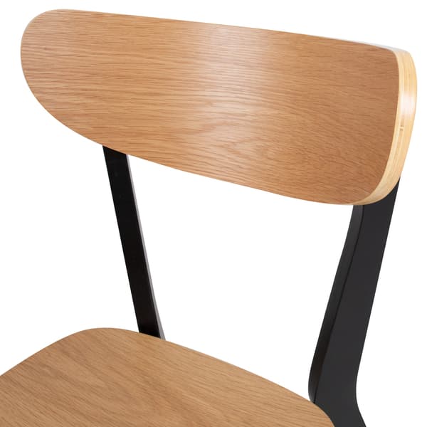Spisebordsstol ROXBY 45x55x79,5 cm Eg Sort