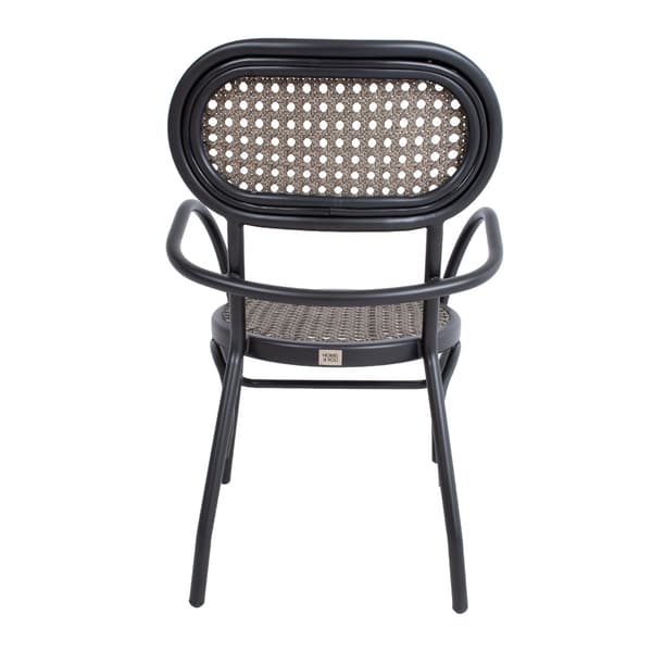 Stol BOLGHERI 56x62x83 cm sort