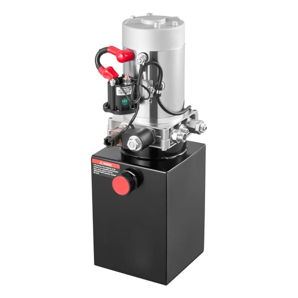 Hydraulisk Power Unit, 50x17x19 cm, Sort, Metal