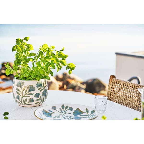 Kruka, Flowerpot, vit, keramik