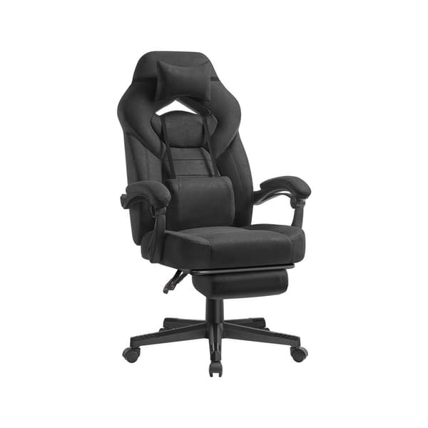 Gaming Stol 70x70x122 cm Sort, ergonomisk design