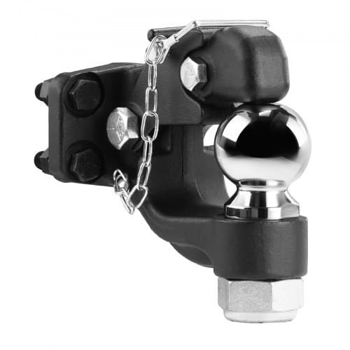 Pintle-krog, 165x115x185 mm, Sort, Stål