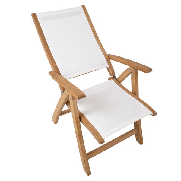 Stol BALI 60x70x110 cm Vit