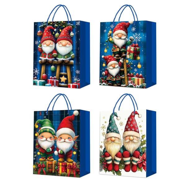 Gavepose XMAS ELF S, 18x24x8.5cm, mix