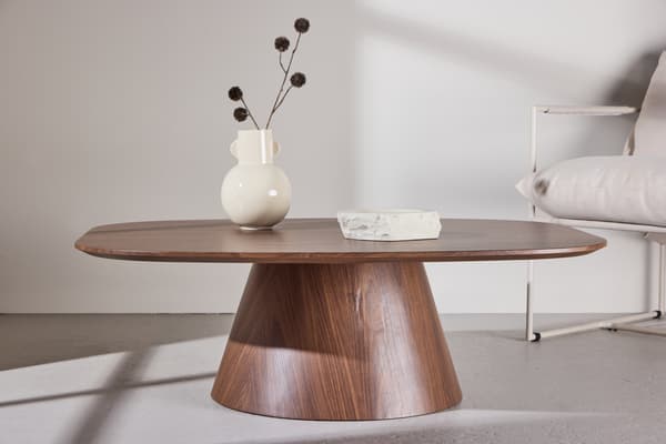 Sofabord Lanzo 120x92,5x39 cm Mocca MDF