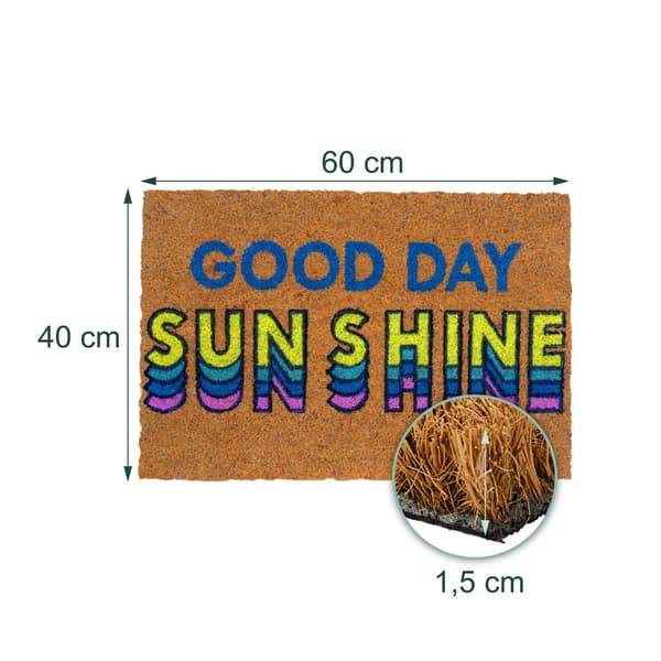 Good Day Sunshine kokosmatta, Kodustaar